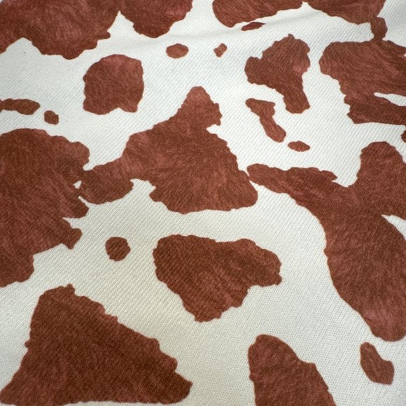 COW PRINT CREW NECK TANK TOP - Picture 3 of 3